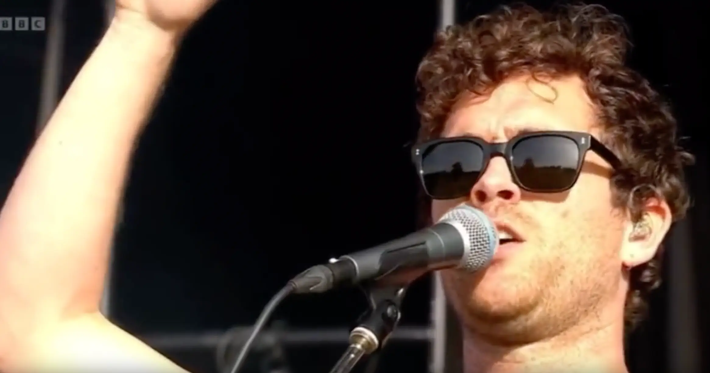 Royal Blood frontman Mike Kerr was not impressed with the crowd.