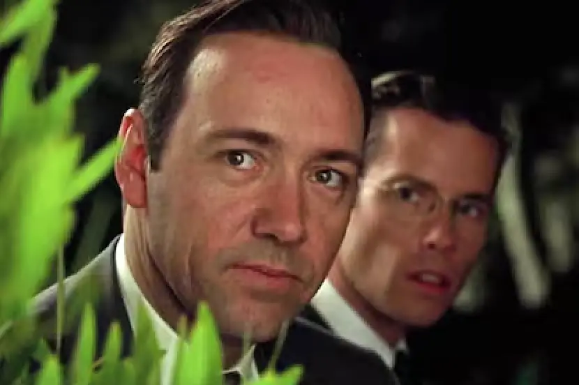 The pair starred in LA Confidential together (Warner Brothers)