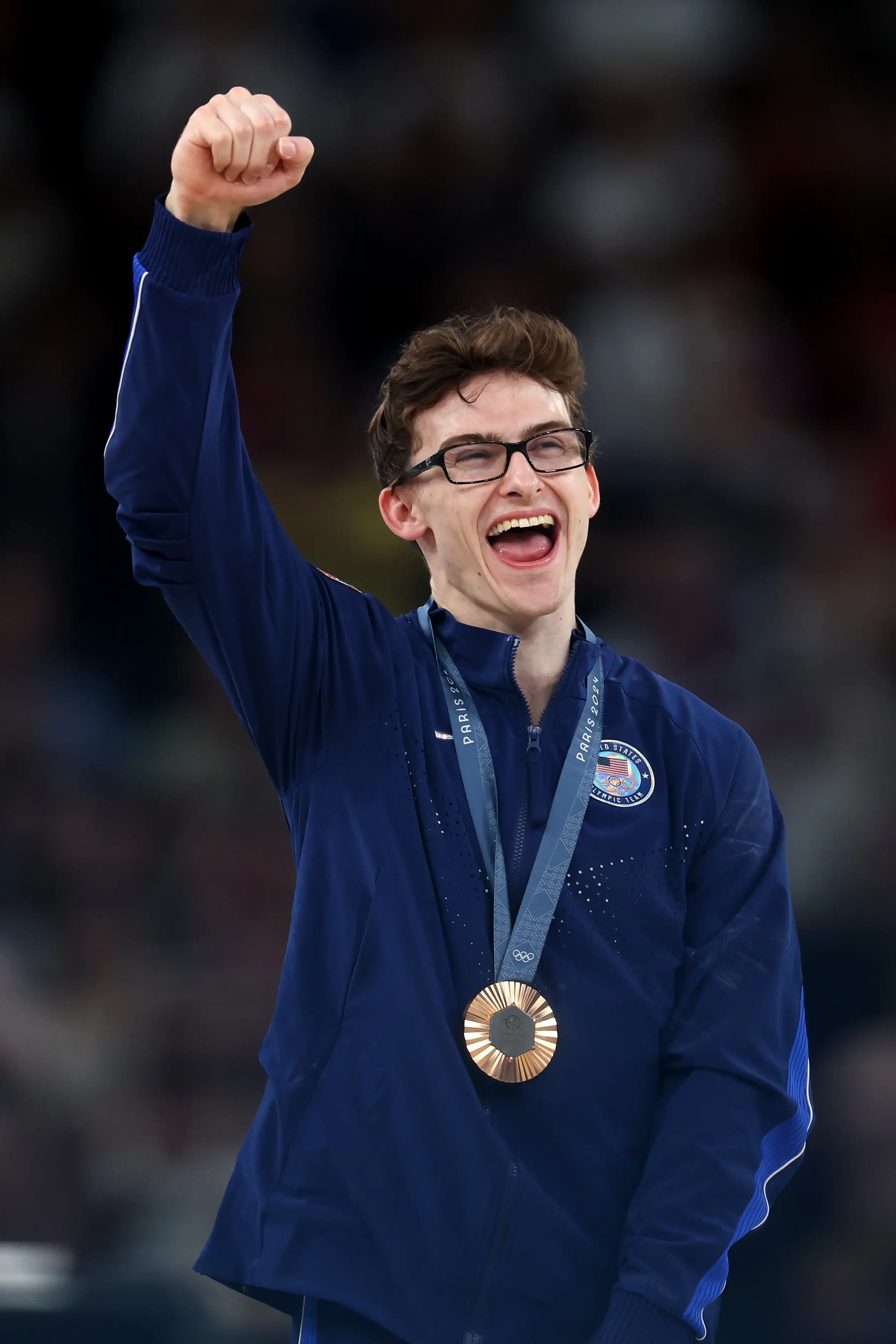 Stephen Nedoroscik has scooped two bronze medals at the Olympics. (Julian Finney/Getty Images)