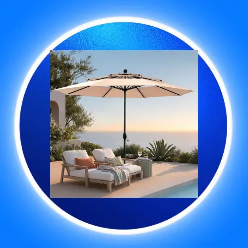 Amazon Prime Day: PHI VILLA 3m Garden Parasol Umbrella