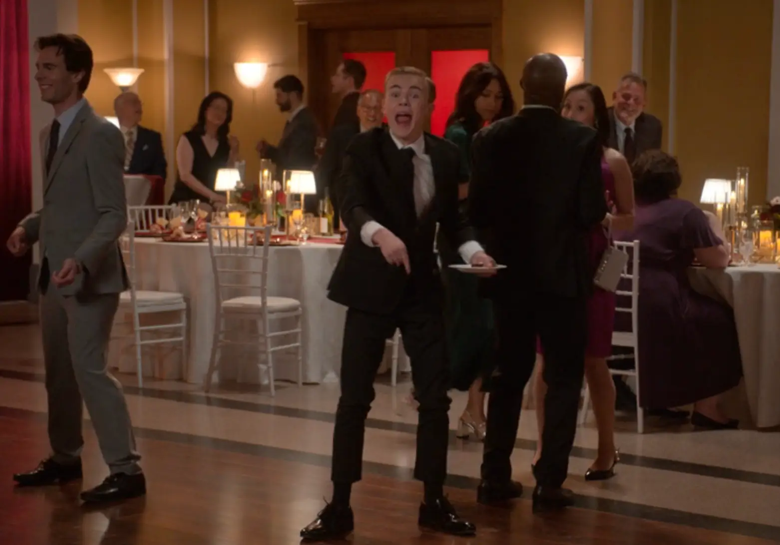 Is Hubert a test tube baby? A clone? Some child they stole from a hospital? Who knows. (Disney+)