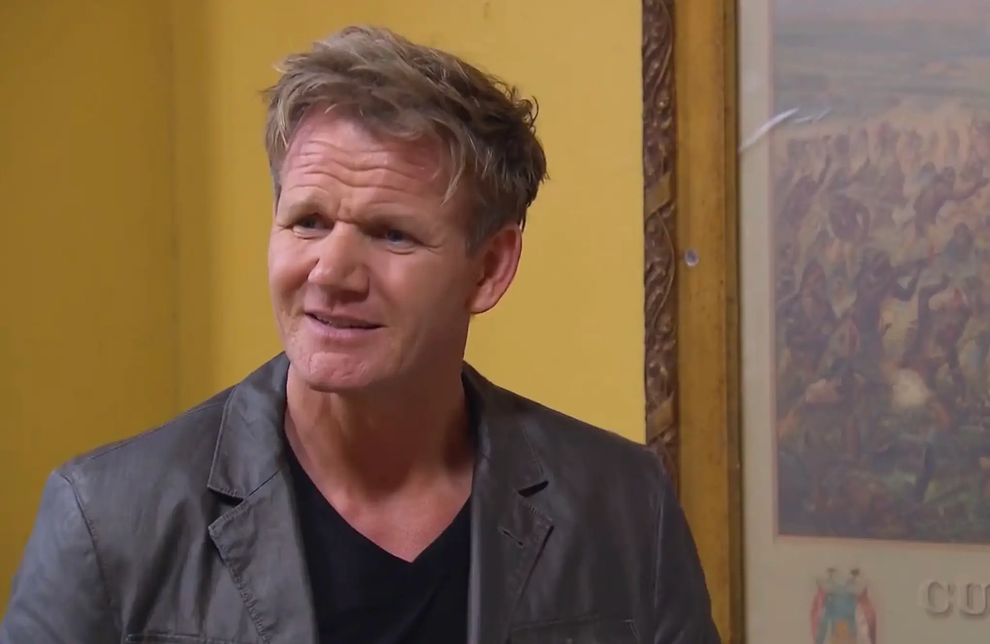 The celebrity chef later admitted he wishes he hadn't shot that scene (Fox)