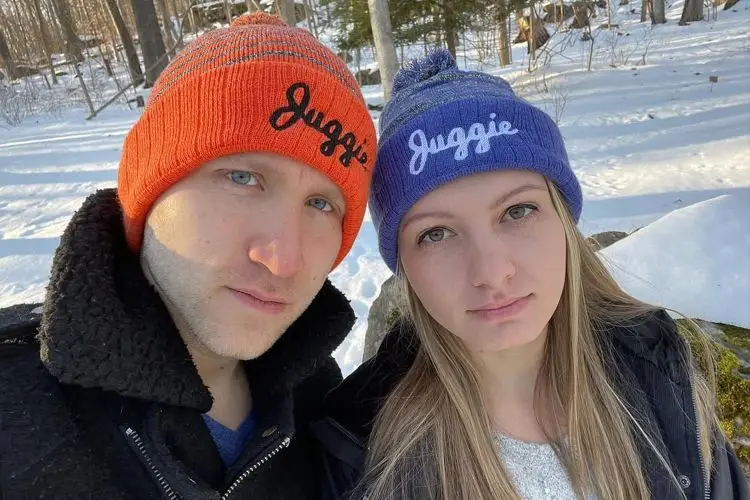 The couple announced the pregnancy in March (Instagram/@mcjuggernuggets)