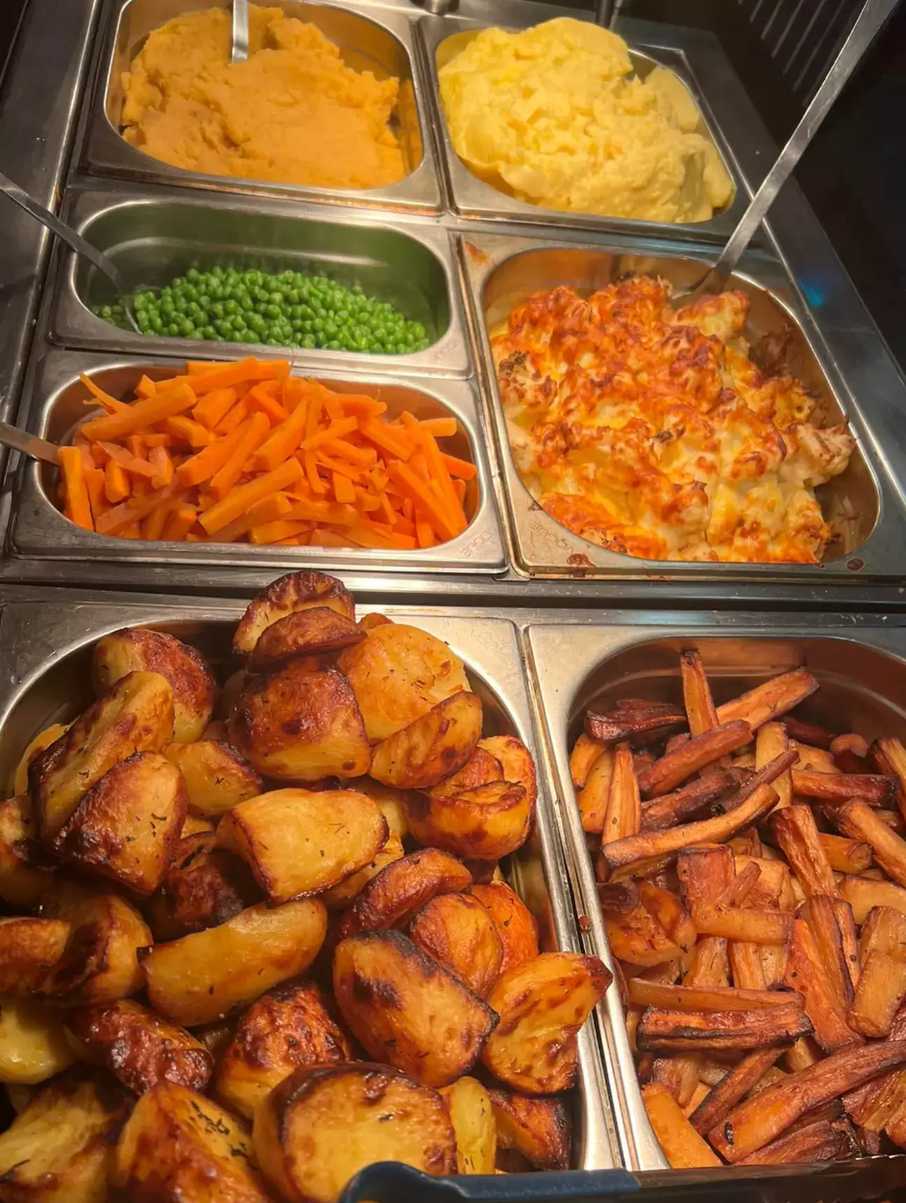 The pub offers three-meat carveries with all the trimmings.