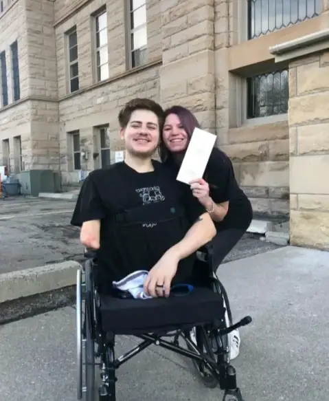 Loren said the thing he misses most is being able to get in his truck and drive (Instagram/@loren.schauers)