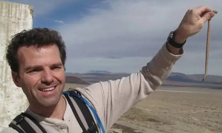 The caving enthusiast set off on his final hike in November 2024 (YouTube/Snakebitmcgee)
