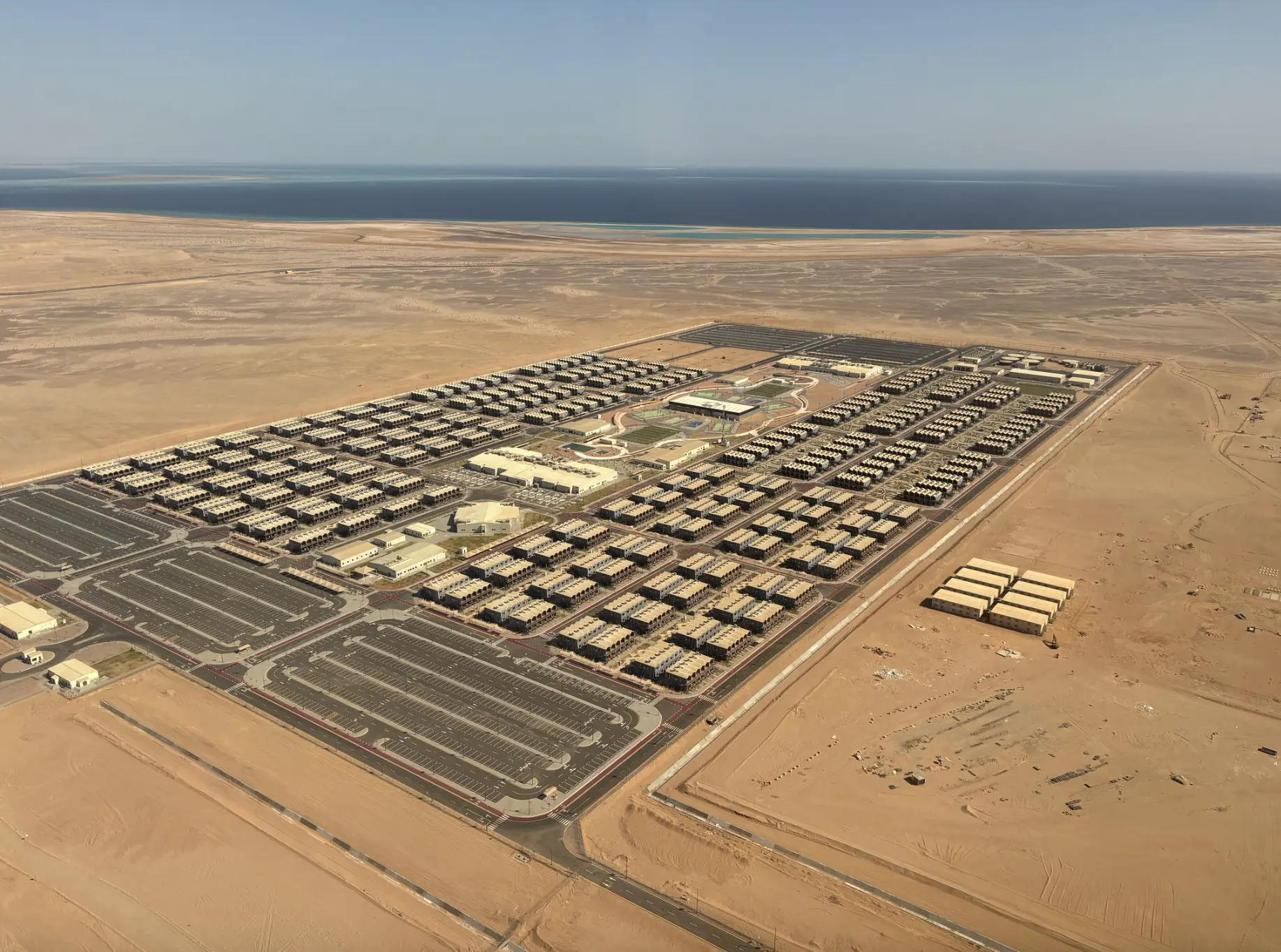 A purpose-built living space has been built for workers (LinkedIn)