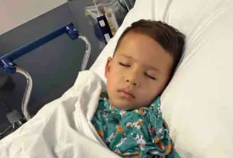 Justin died five days after being hospitalised and his family don't understand how this has happened (GoFundMe)