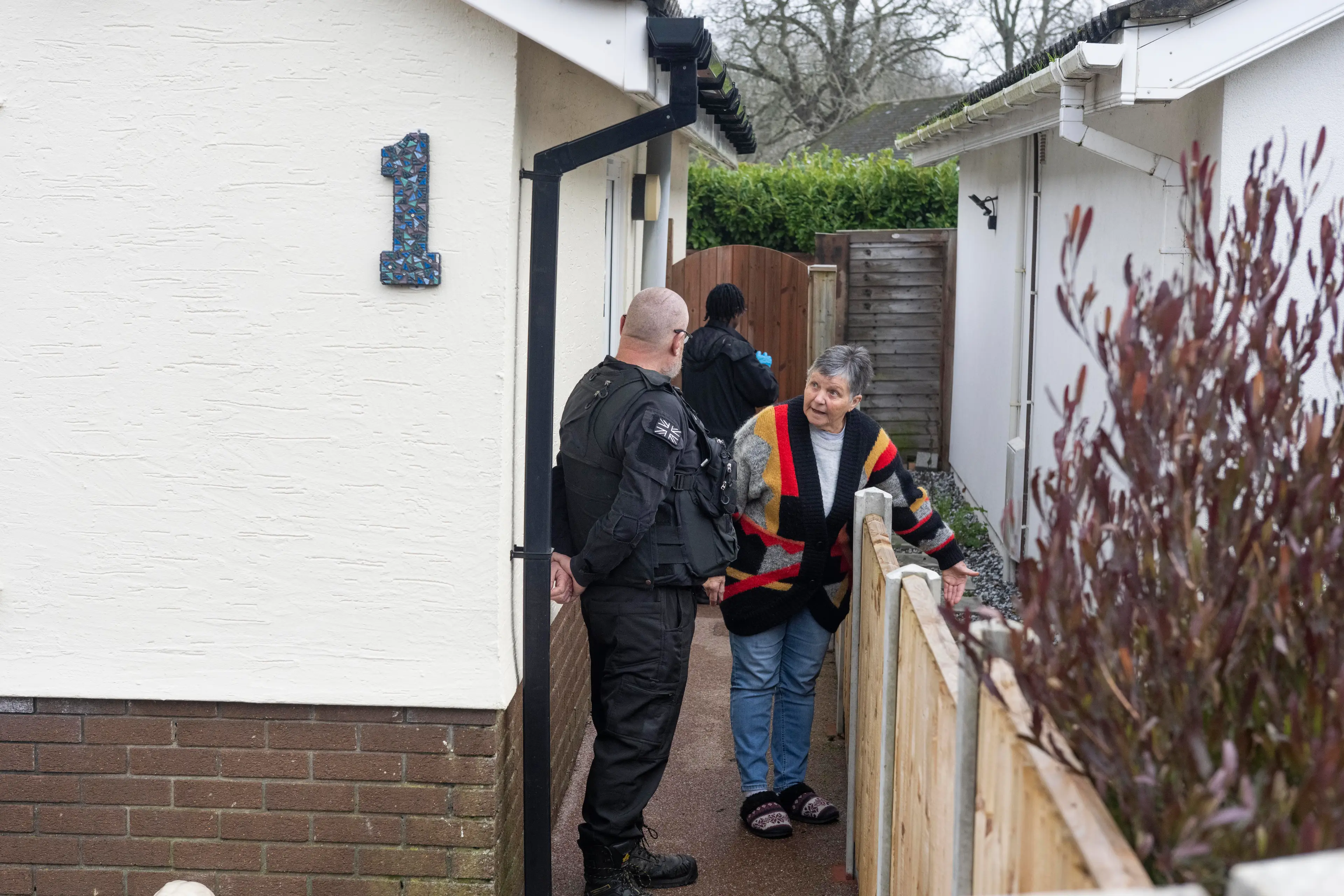 Jenny was locked out of her home (BNPS)