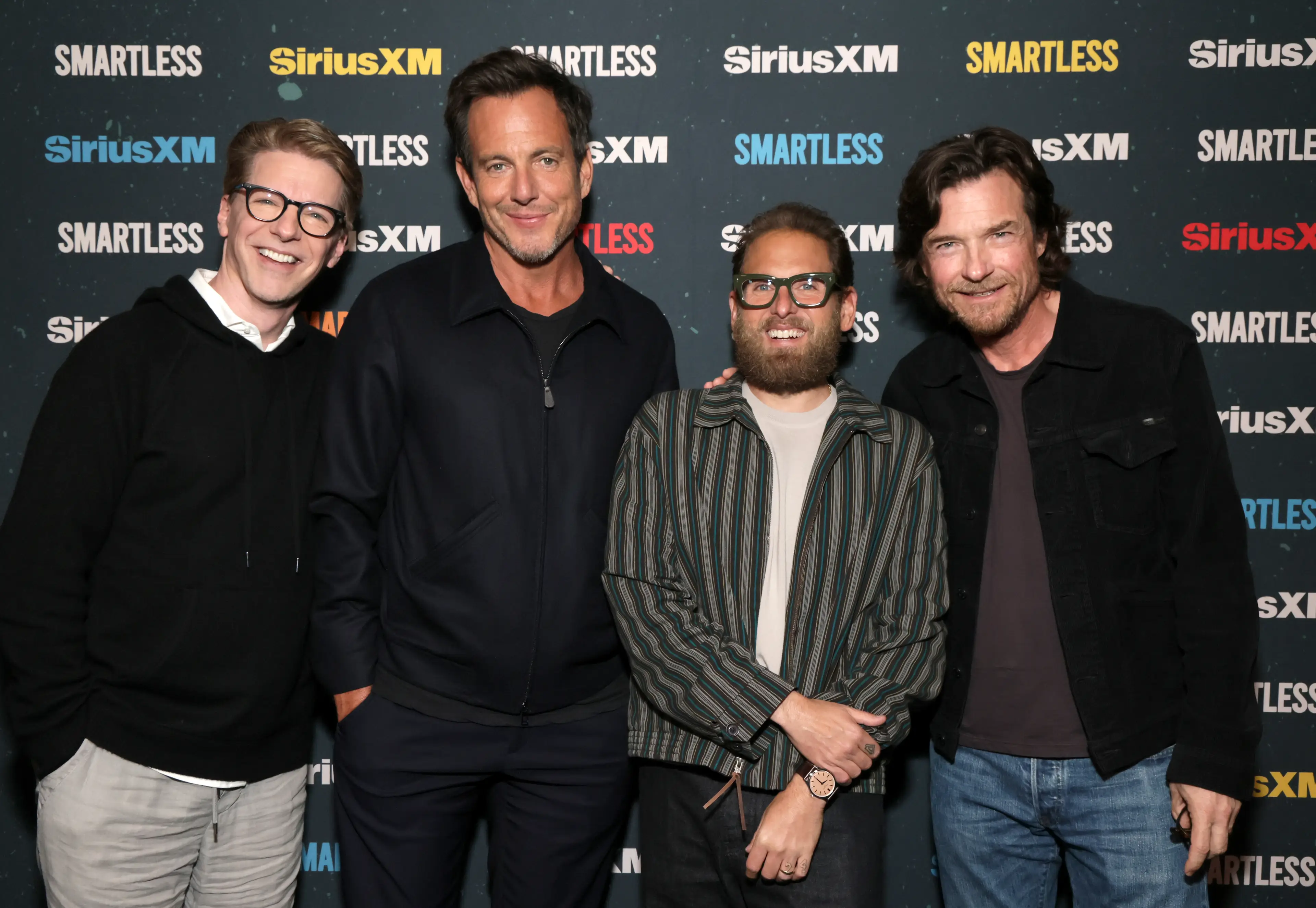 Jonah Hill said he’d ‘f**k up’ all three hosts of SmartLess (Rodin Eckenroth/Getty Images for SiriusXM)