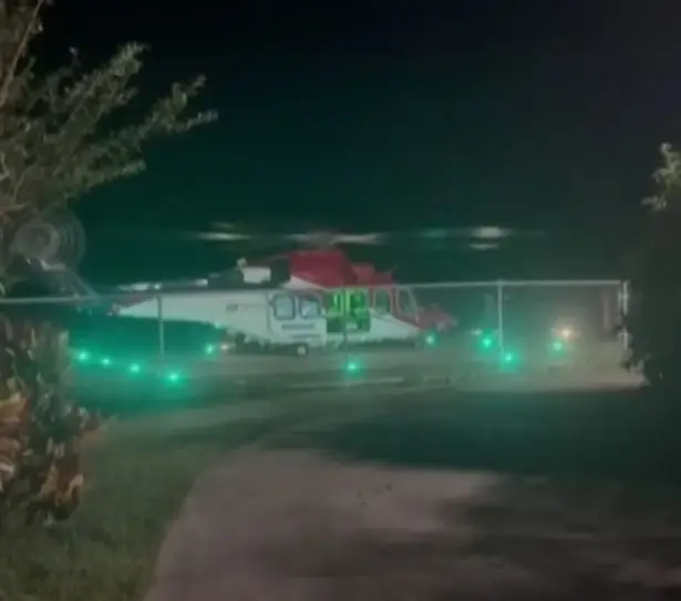 MacPhee was airlifted to hospital to receive emergency treatment for his injuries.