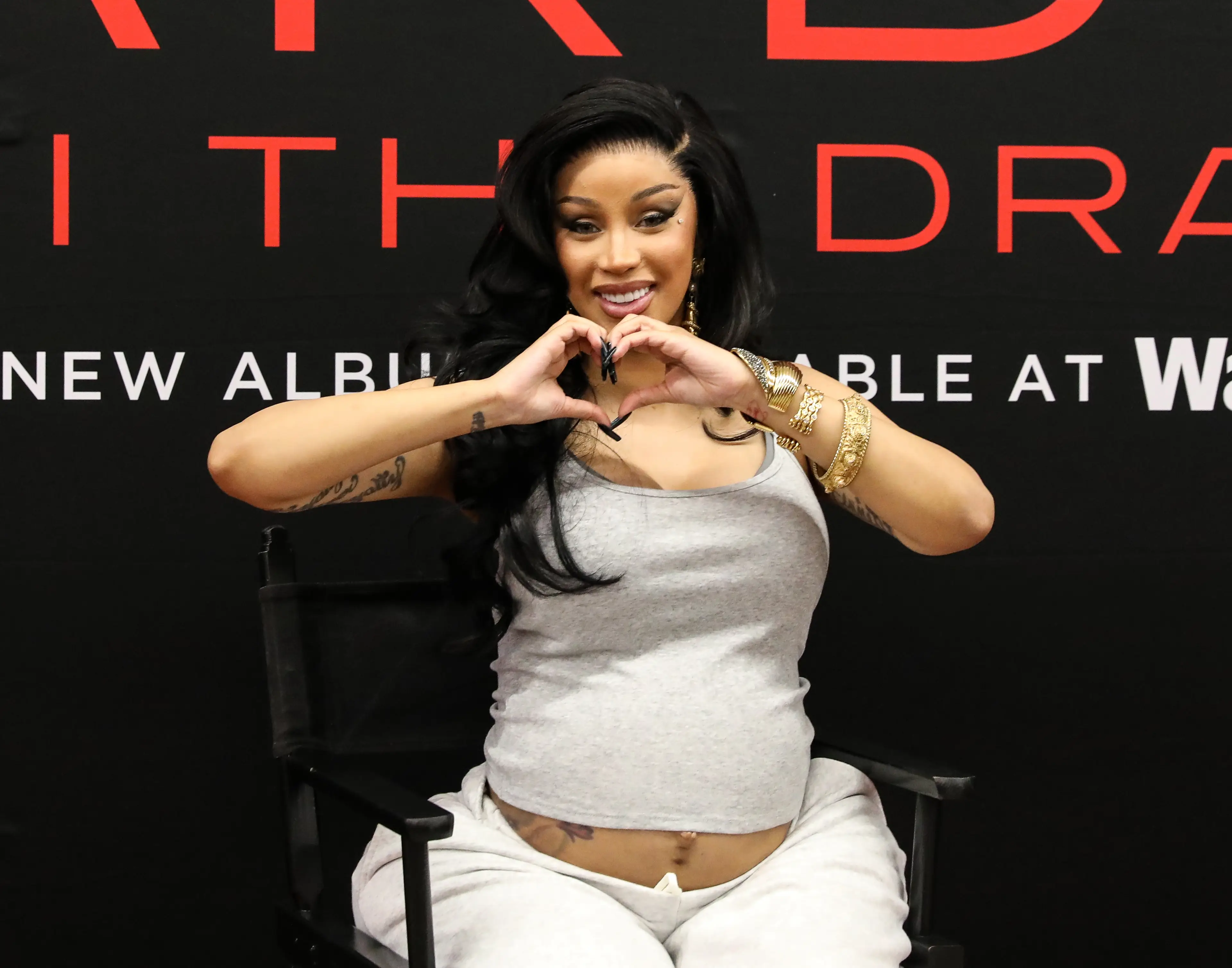 The rapper didn't hold back on the detail (Thaddaeus McAdams/Getty Images)