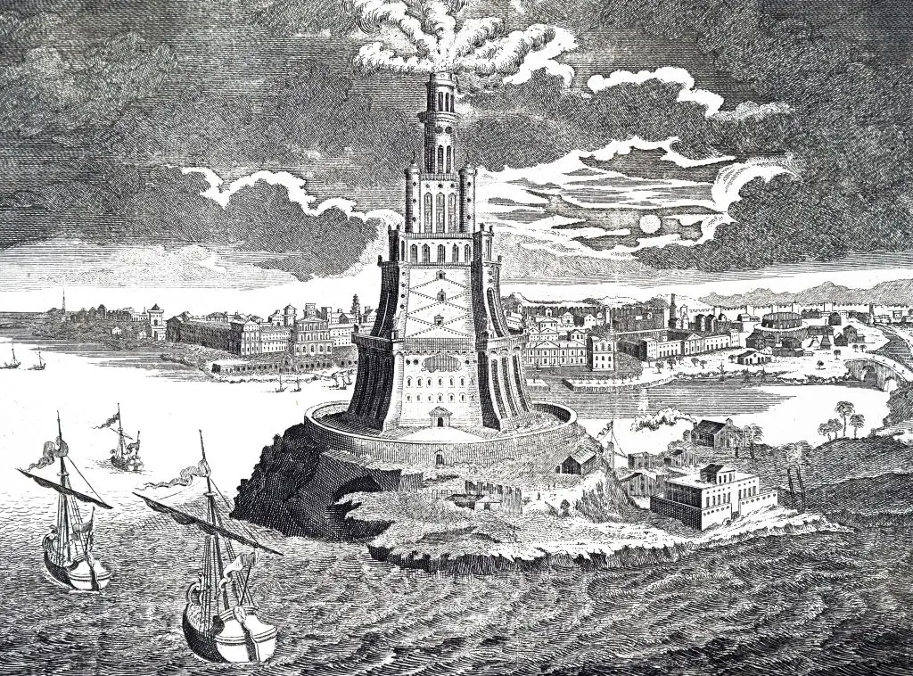 What the Lighthouse of Alexandria would have looked like (Getty Images)