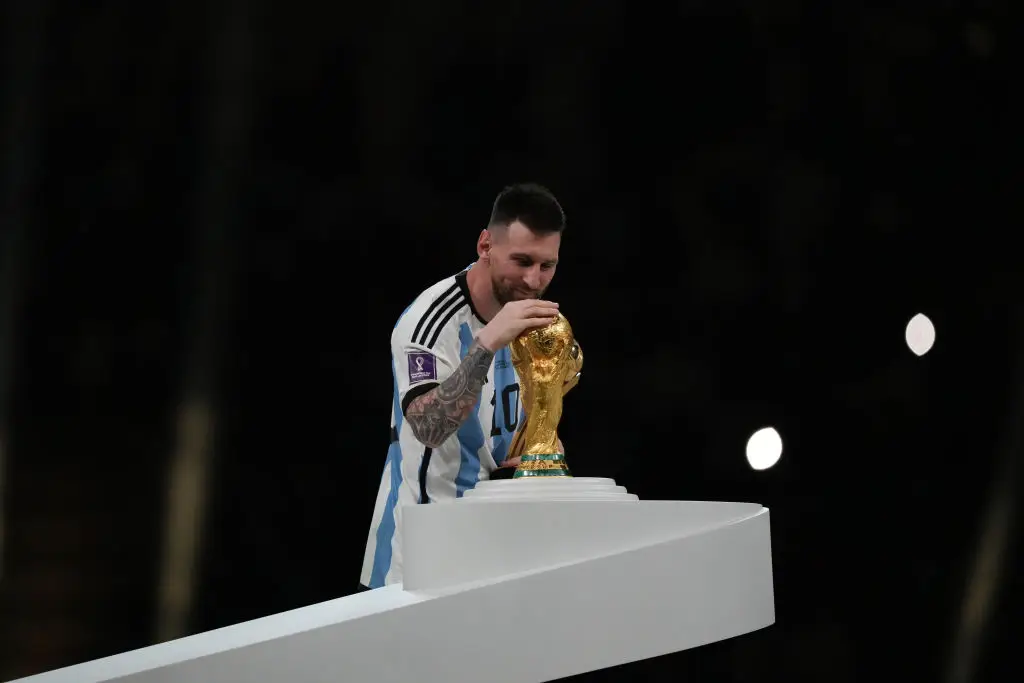 Lionel Messi wants the World Cup back (Florencia Tan Jun/PxImages/Icon Sportswire via Getty Images)