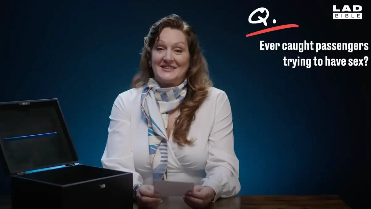 Flight attendant Mandy Smith said she's had to stop people from going into the toilets (LADbible)