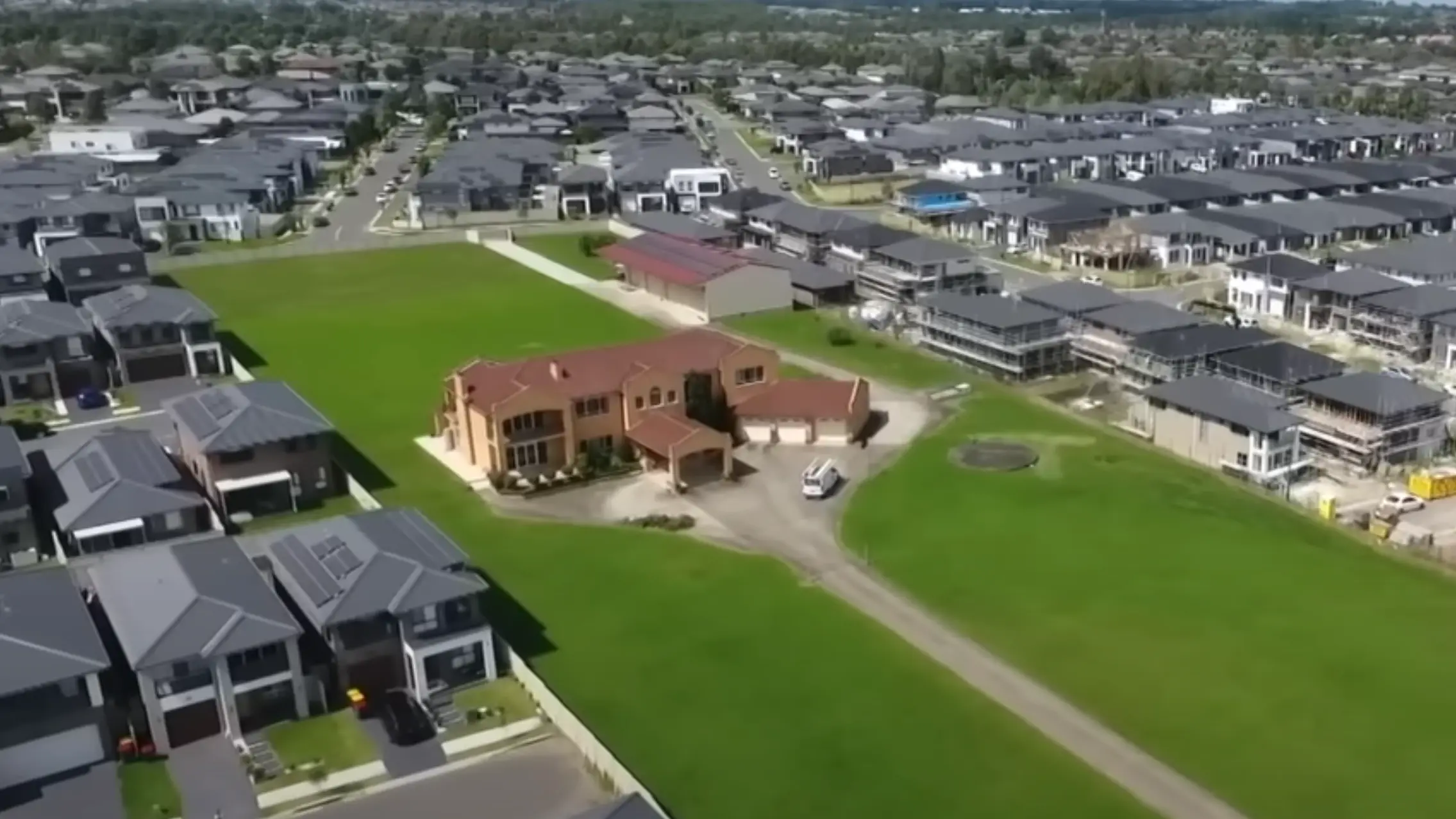 Satellite footage shows incredible transformation around house that owners refused to sell for £25 million