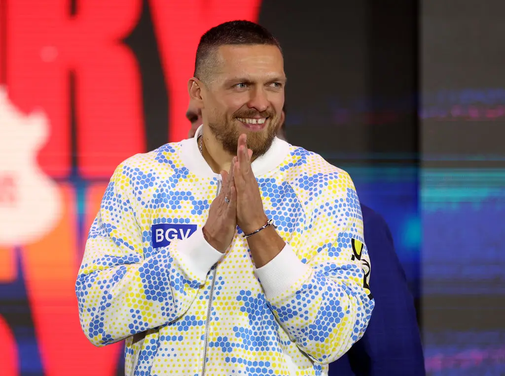 Ricky Hatton thinks Oleksandr Usyk's size may be a problem for Fury. (Richard Pelham/Getty Images)