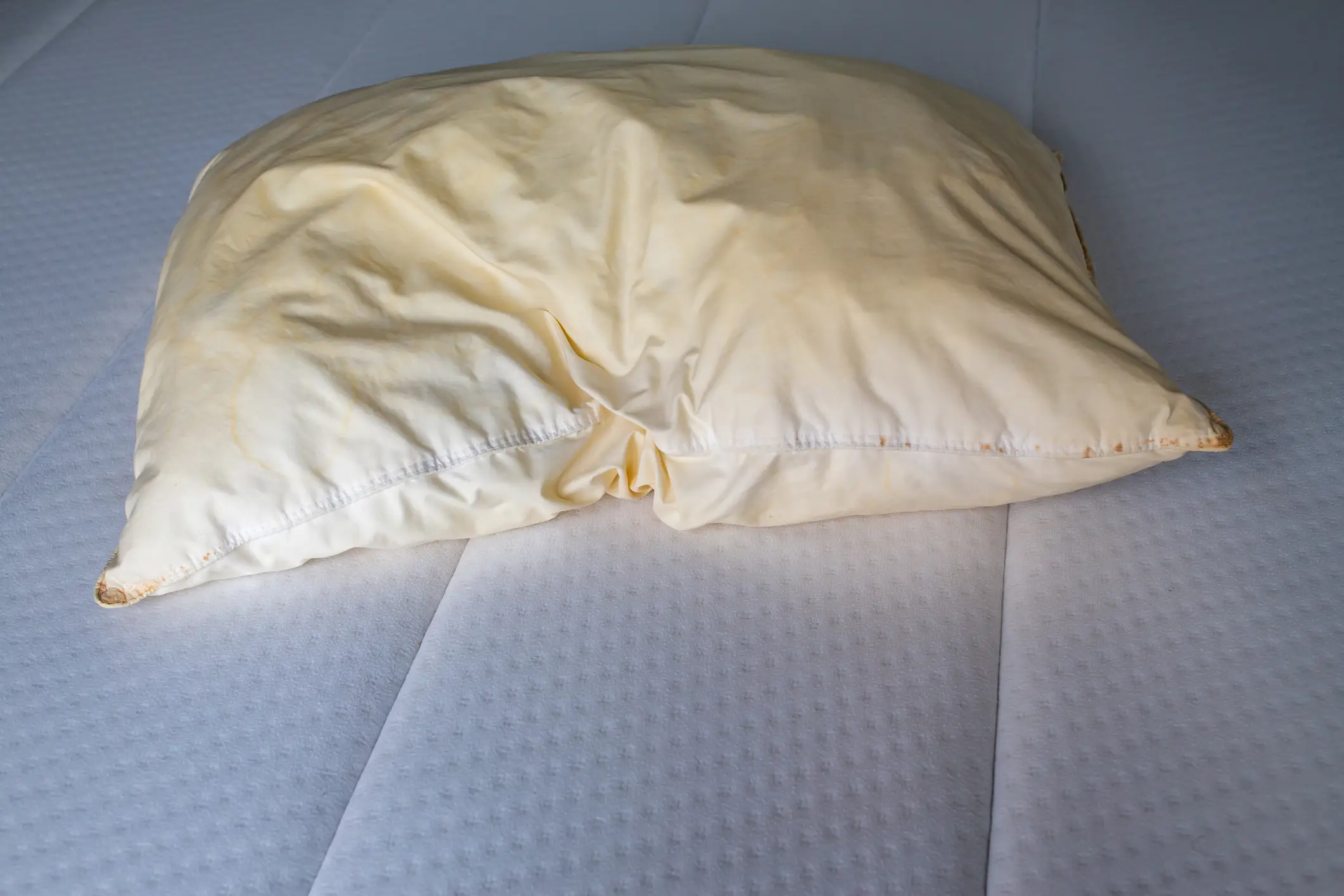 Should you throw your pillow out if it looks like this? (Getty Stock Image)