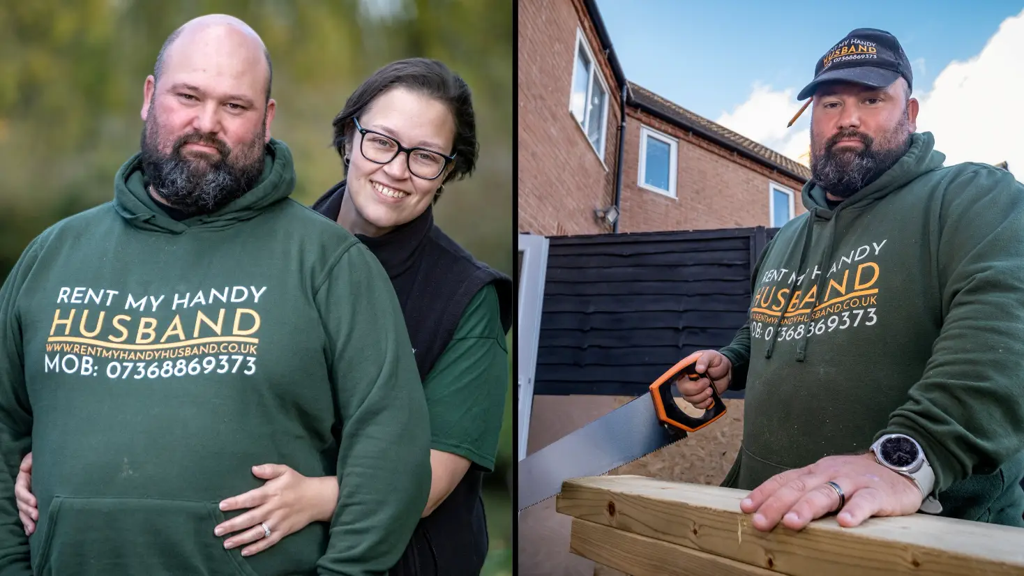 Woman rents out her husband for £40 to other women to do odd jobs