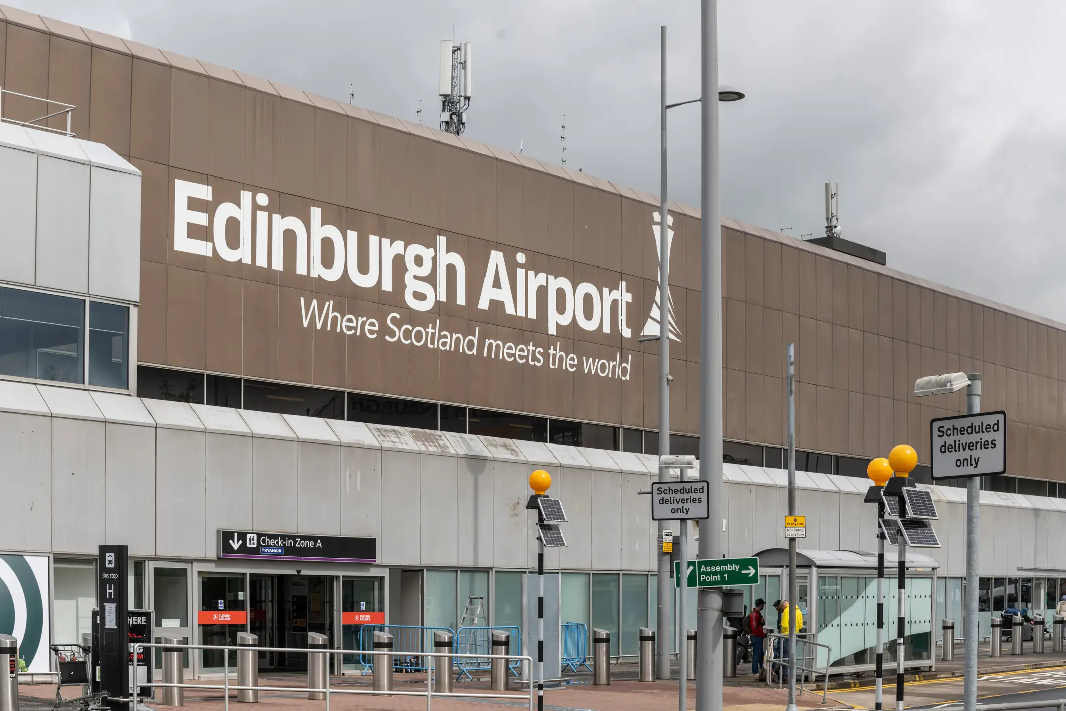 Edinburgh Airport and Glasgow Airport are both struggling for fuel (Getty Stock)