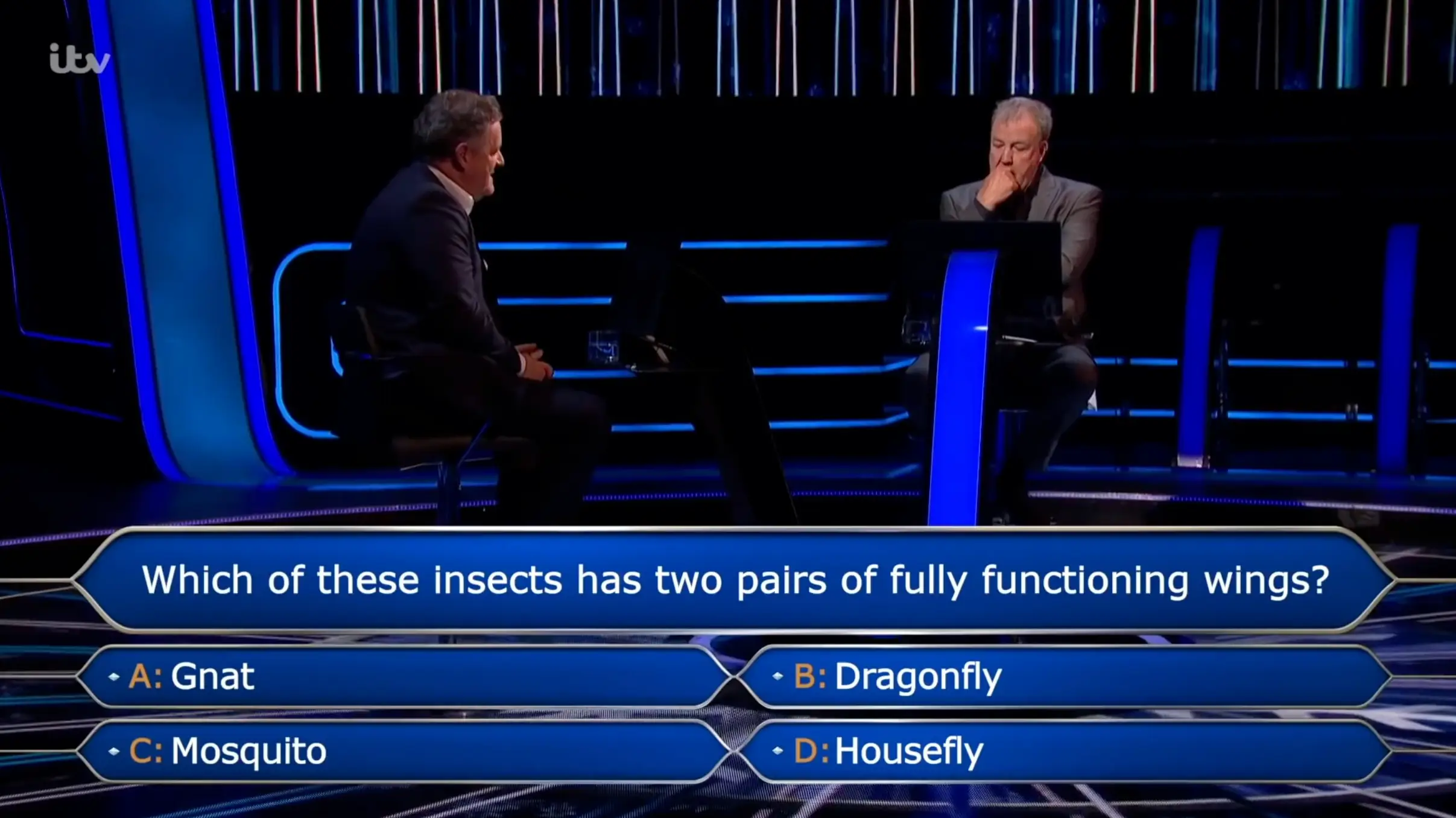 The pair shared some laughs on the air (ITV)