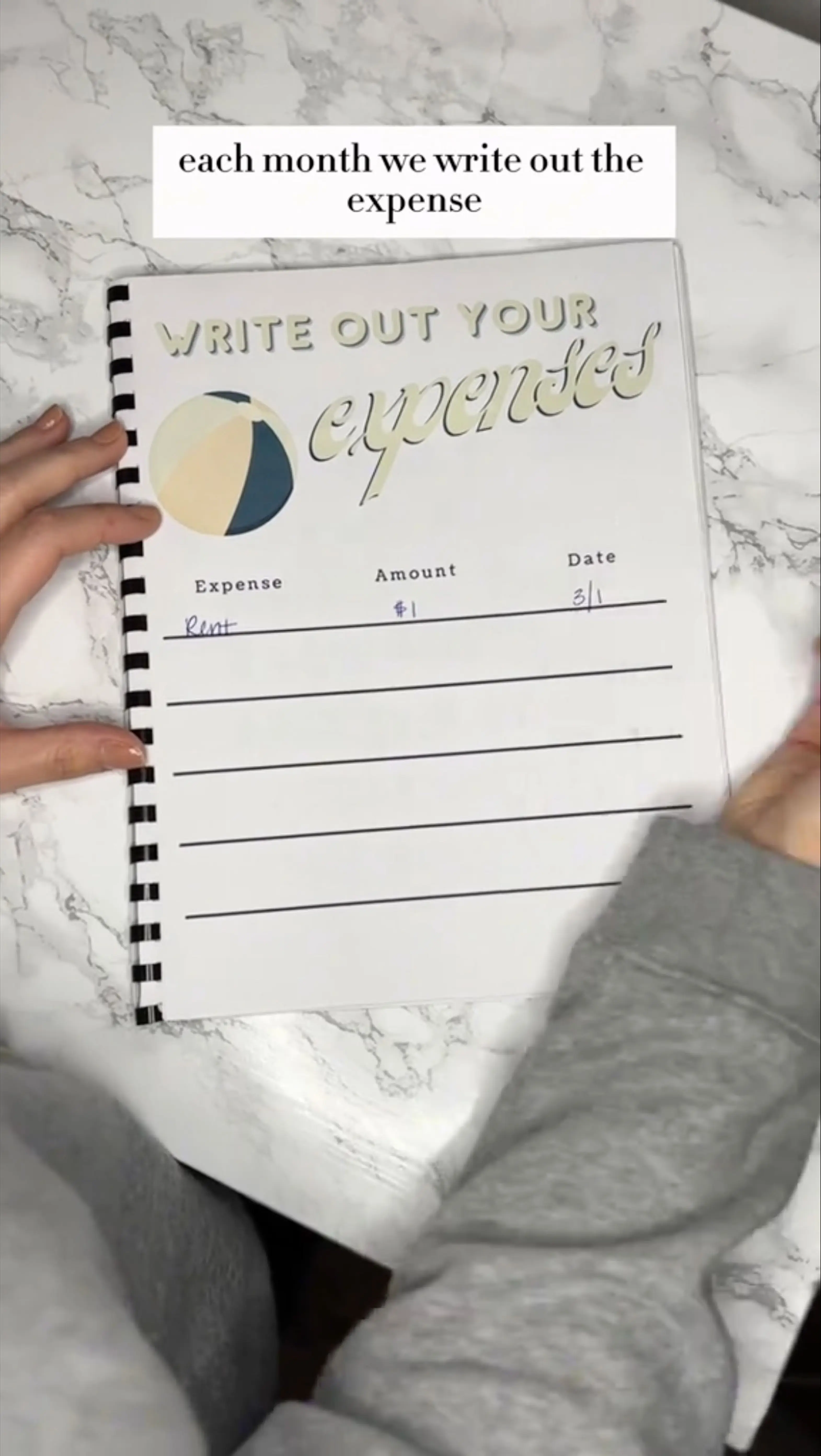 The boys have workbooks for learning about money.