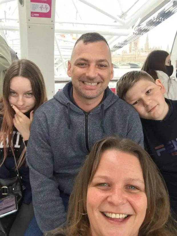 Gareth Bayley had complained of a headache for around a week before he suffered the catastrophic stroke (SWNS)