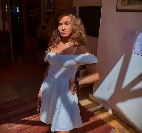 Brooke George, 23, from Kent, has charged with murdering a man she met online in Dubai (Detained in Dubai)