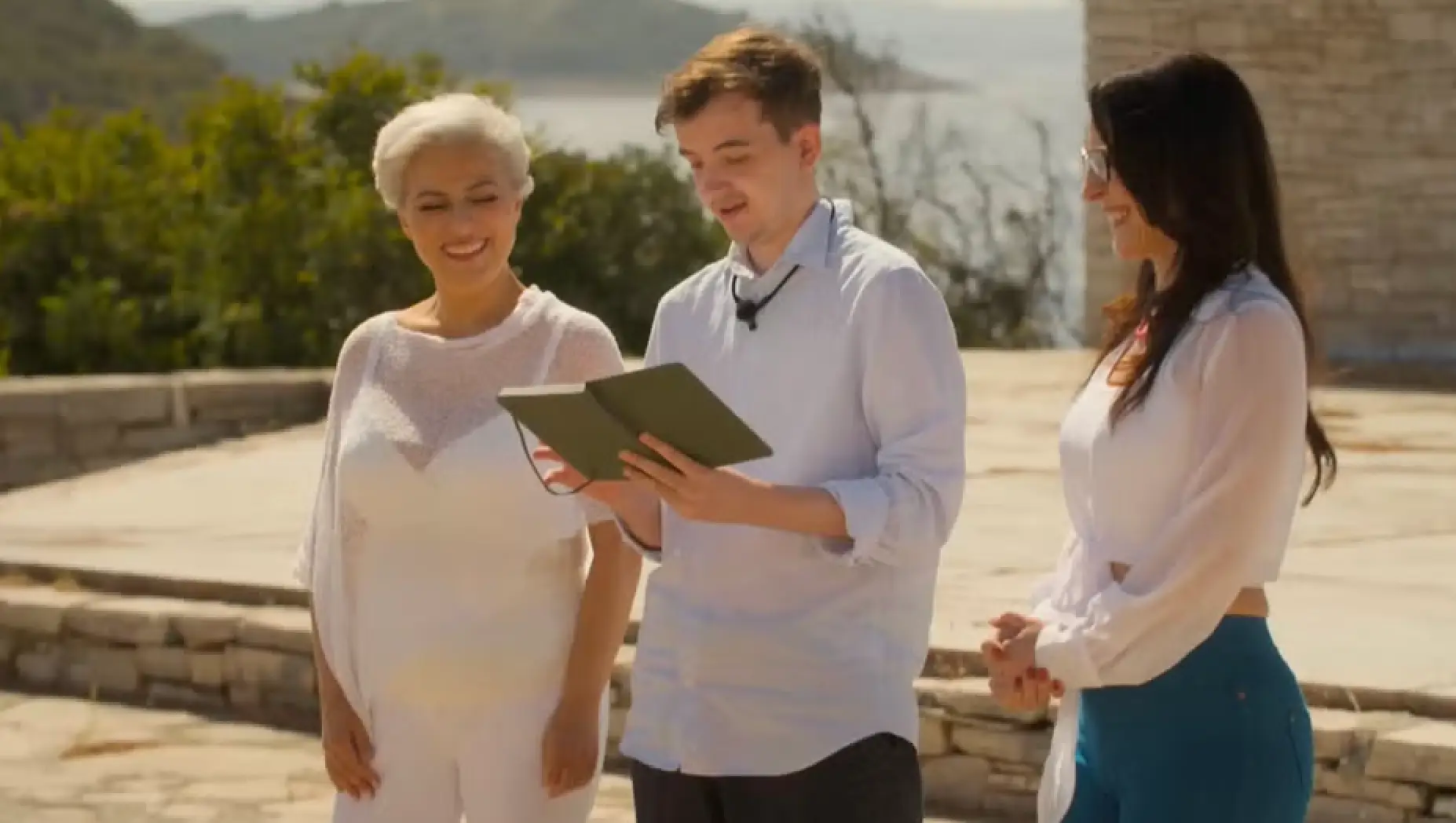 Danielle (left) and Celeste (right) who run the retreat (Channel 4)