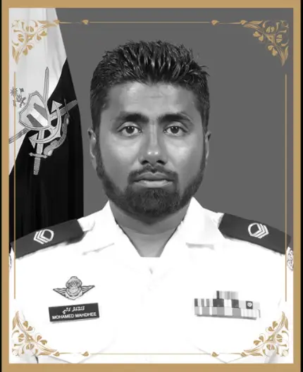 The diver reportedly fell ill as search efforts resumed today. (@MNDF_Official/X)