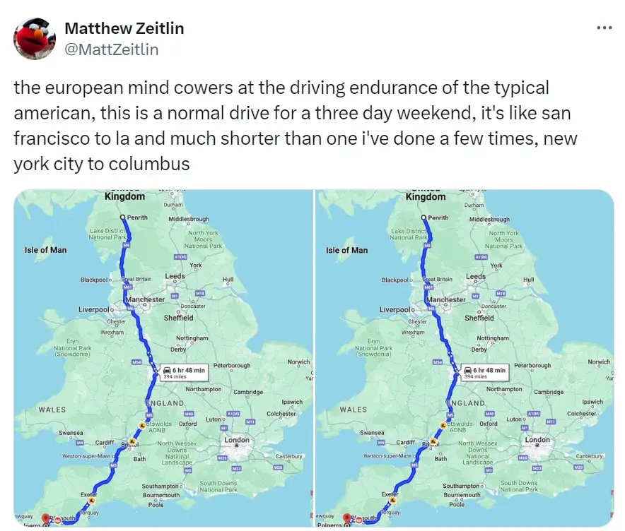 What an odd thing to get proud about.