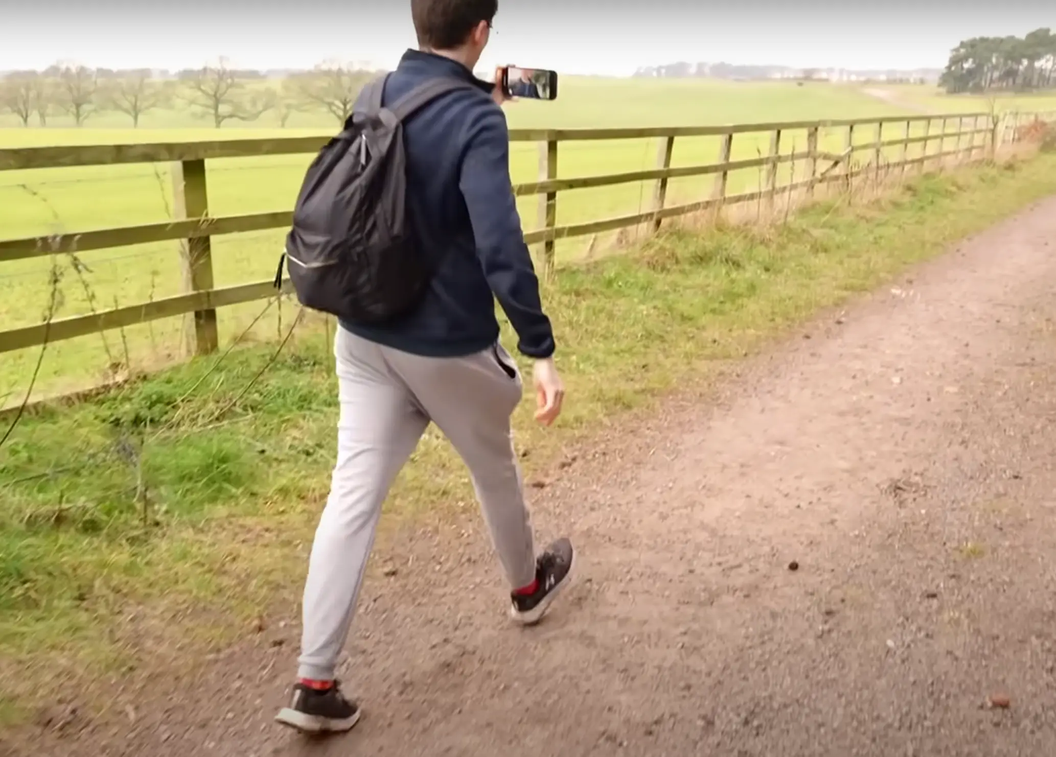 Jack Massey Welsh decided to walk 100,000 steps in one day (YouTube/JackSucksAtLife)
