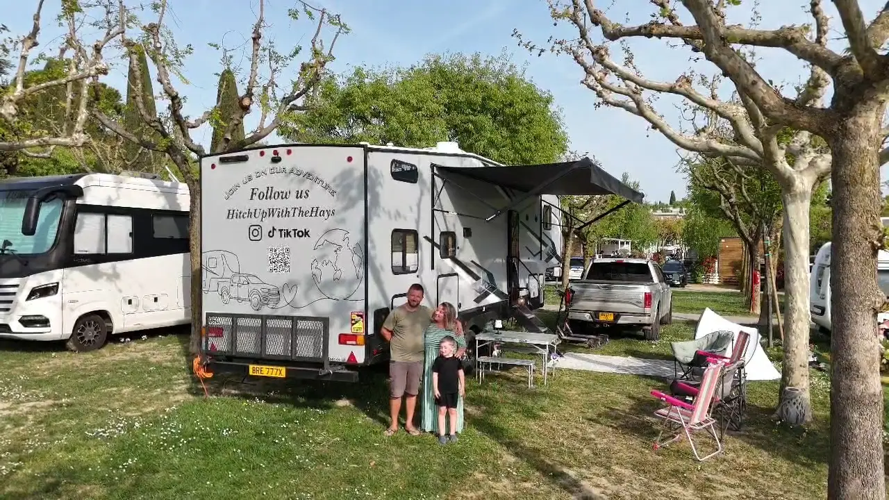 The family now have a new life travelling (Rebecca Hay)