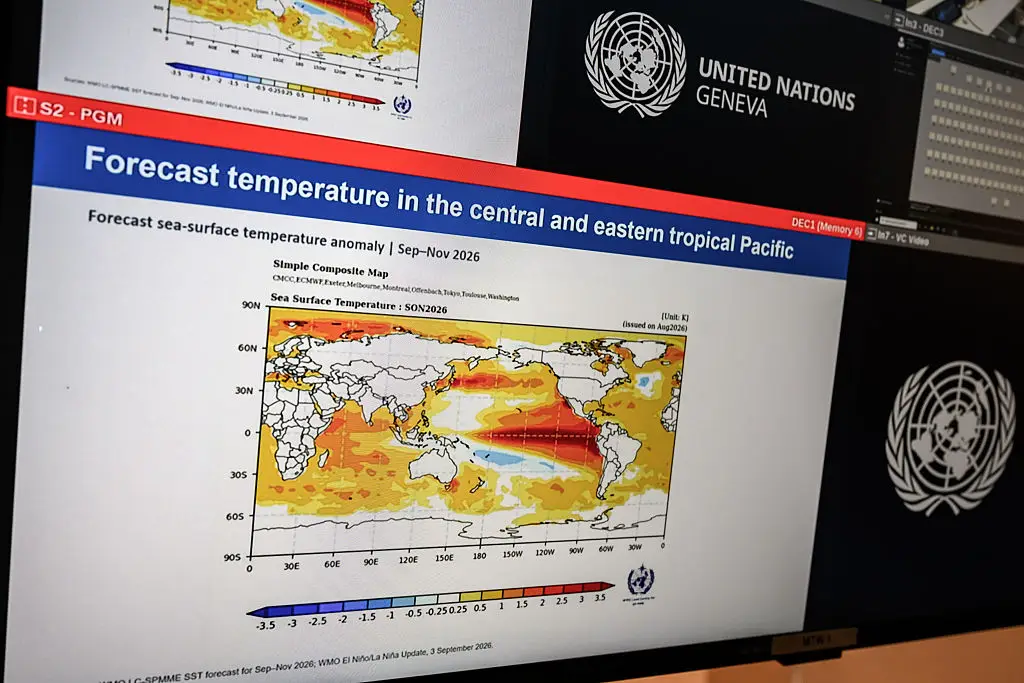 We are in for a massive El Niño which will have some dramatic weather effects (Fabrice COFFRINI / AFP via Getty Images)