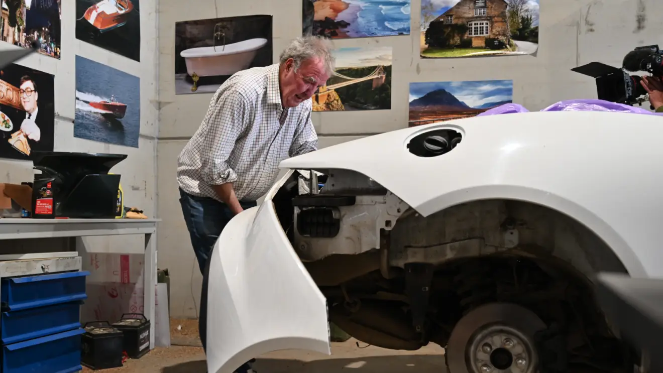 Jeremy Clarkson will be returning to his automotive roots in a new one-off special (Amazon Prime)