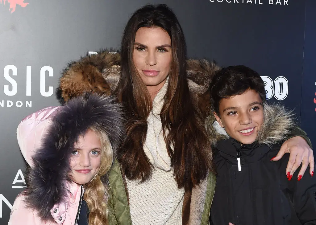 Princess and Junior, photographed in 2017, are Katie's eldest children(Tabatha Fireman/Getty Images)