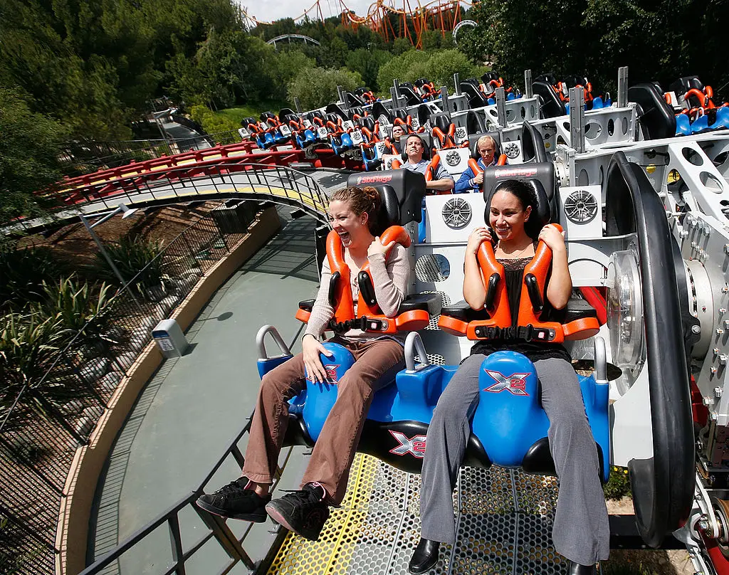 The CNN investigation looked at the X2 rollercoaster (Mathew Imaging/WireImage)
