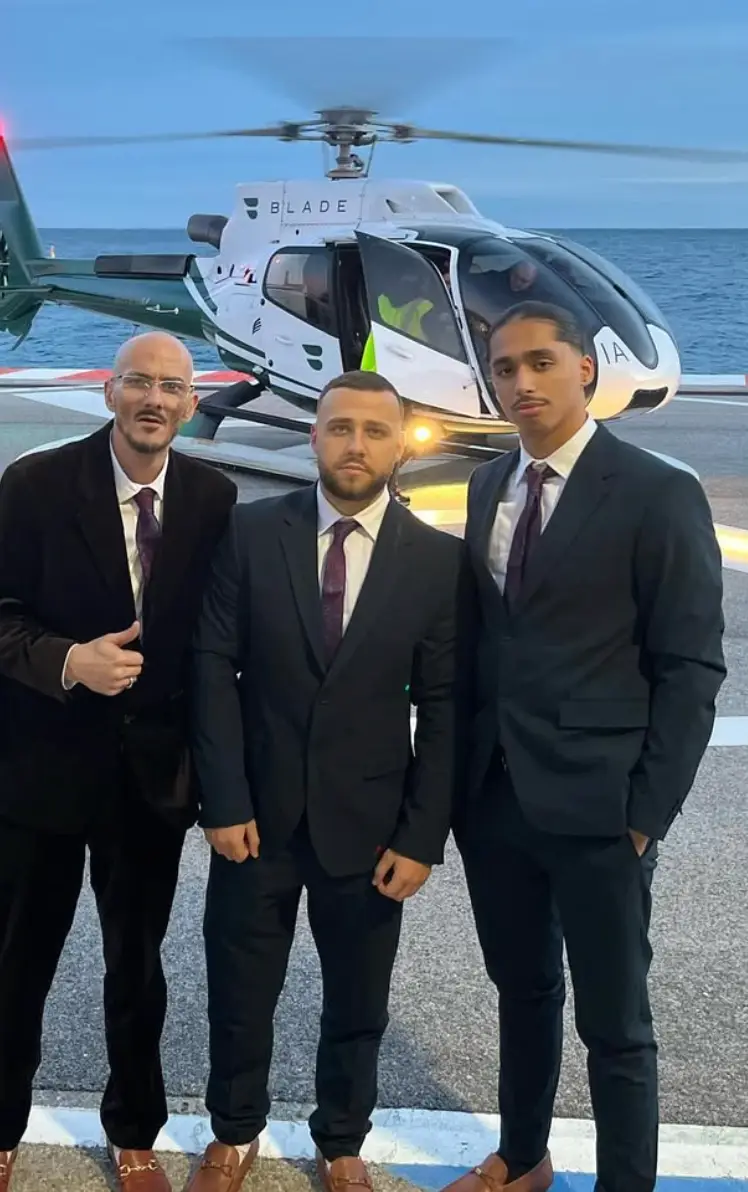 'Brothers' Jean Pormanove, Naruto and Safine. (Instagram/safineee_)