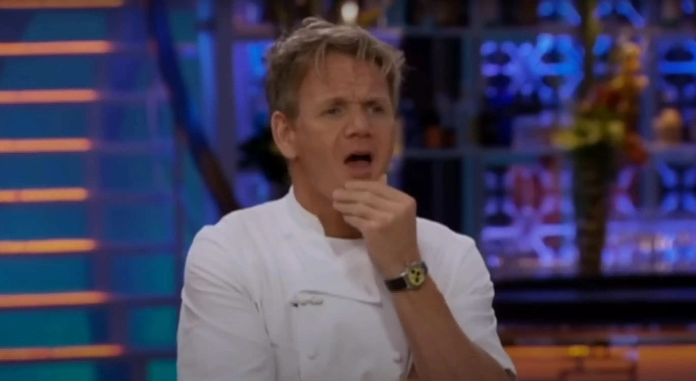 Gordon Ramsay broke his own Hell's Kitchen rules in one episode (Fox)