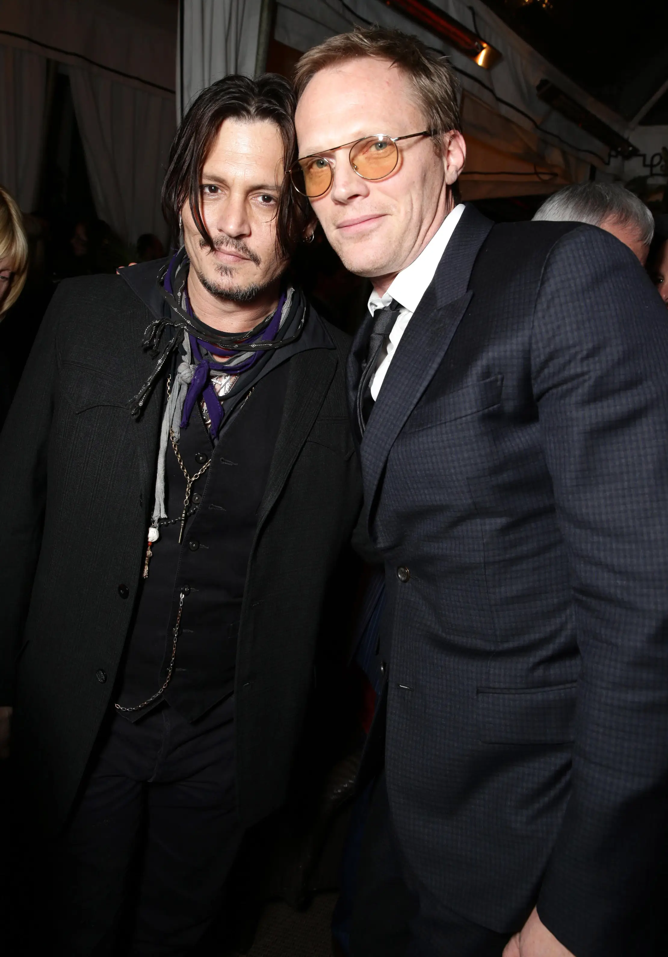 Depp and Bettany starred in a number of films together (Eric Charbonneau/Getty Images for Lionsgate)