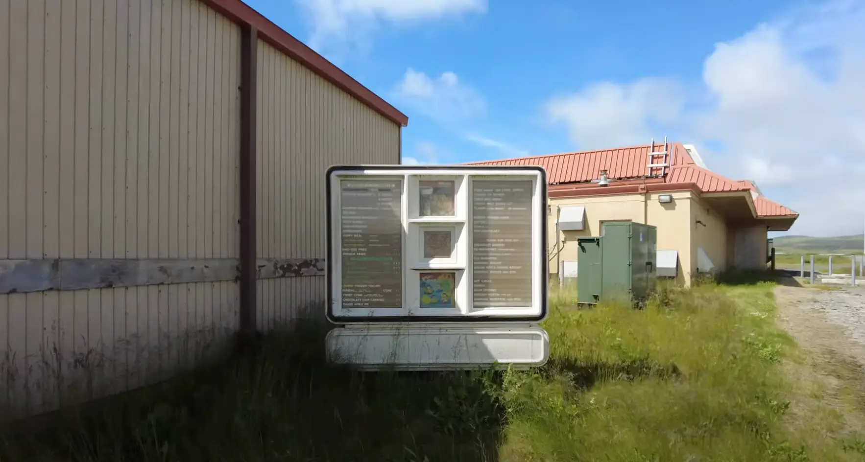 The McDonald's has been abandoned since the 90s.