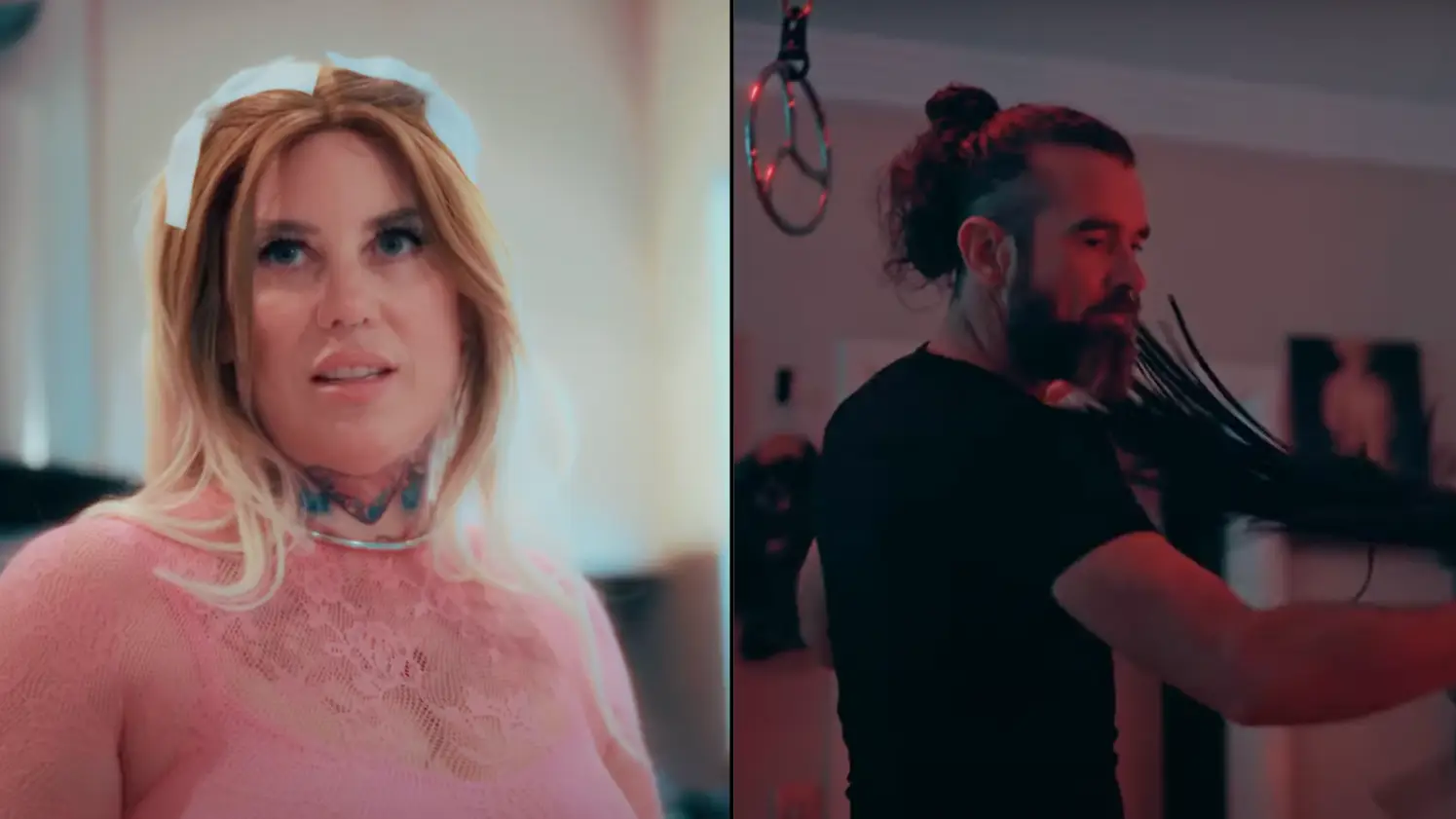 BDSM couple say they had a very wild first date in their 'dungeon'