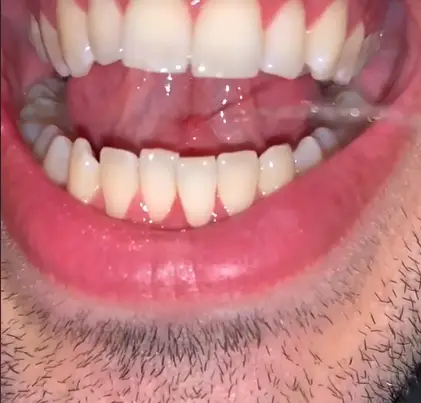 Here one creator shared an up close and personal look at gleeking (TikTok/sebastiankivela)