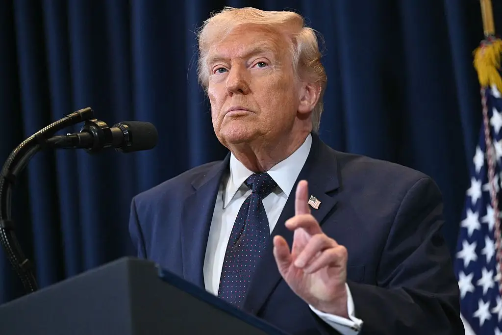 Trump has promised swift destruction for Iran (SAUL LOEB / AFP via Getty Images)