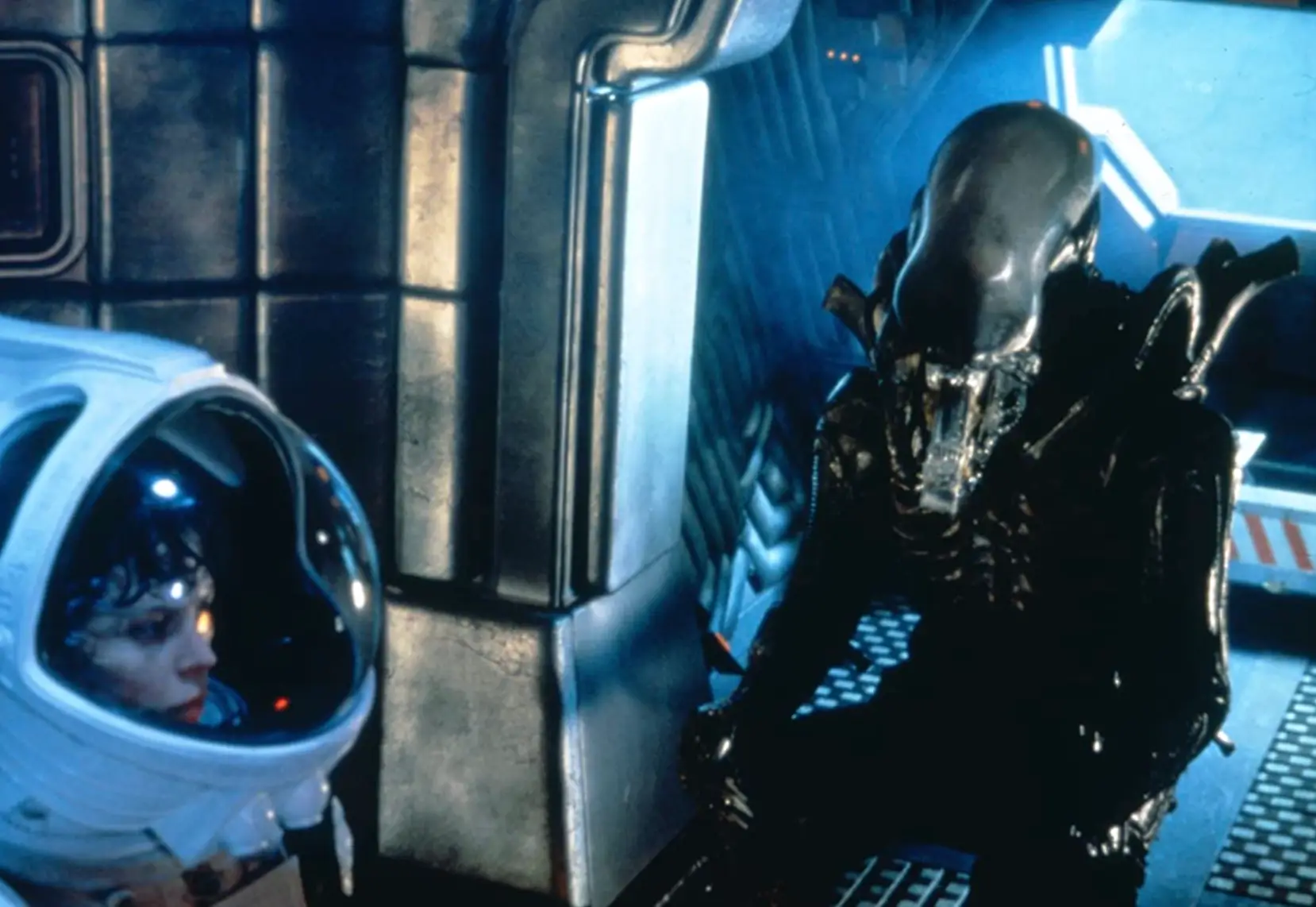 In space, no one can hear you scream.