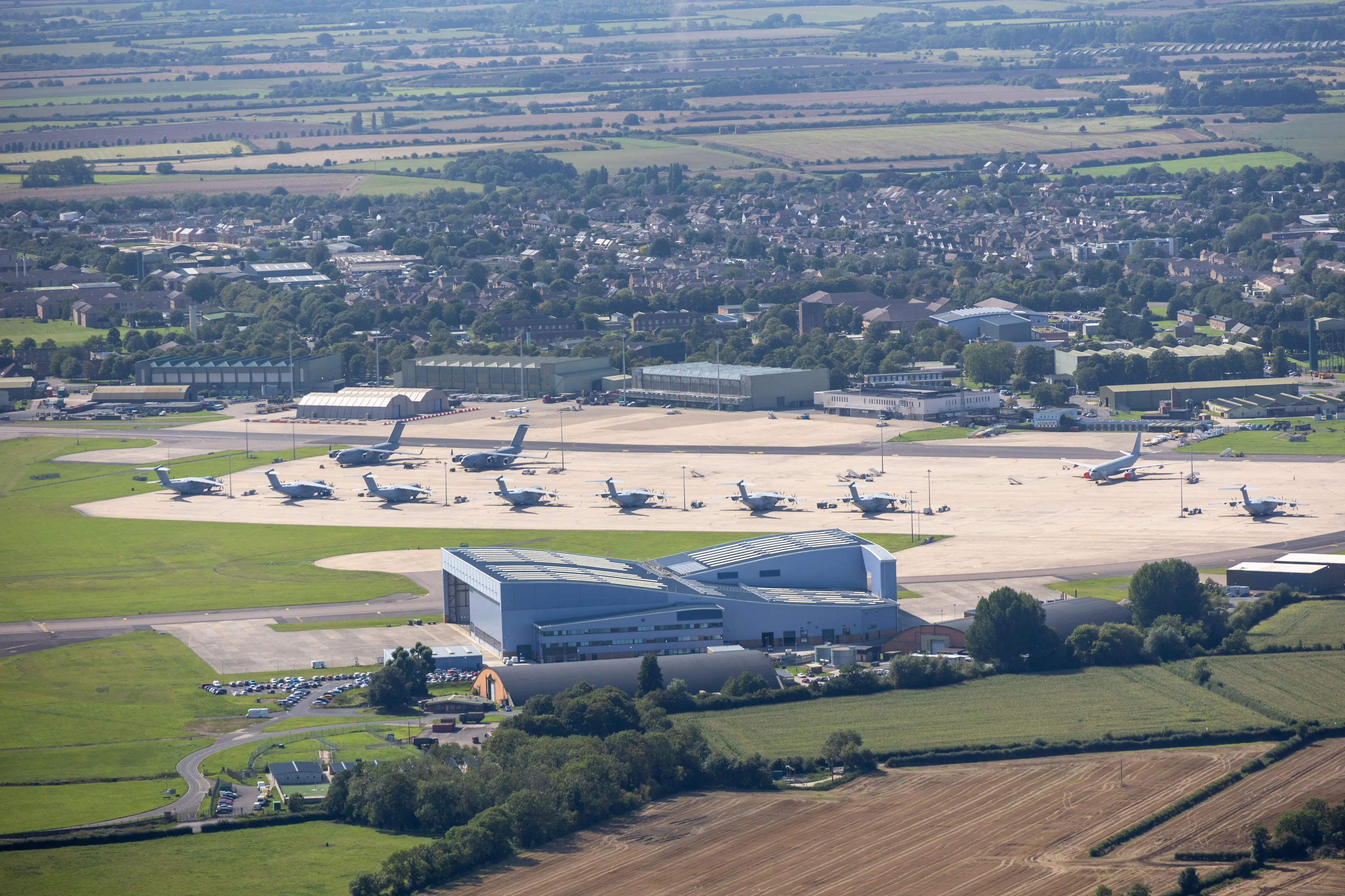 RAF Brize Norton is the largest airbase in the UK (David Goddard/Getty Images)