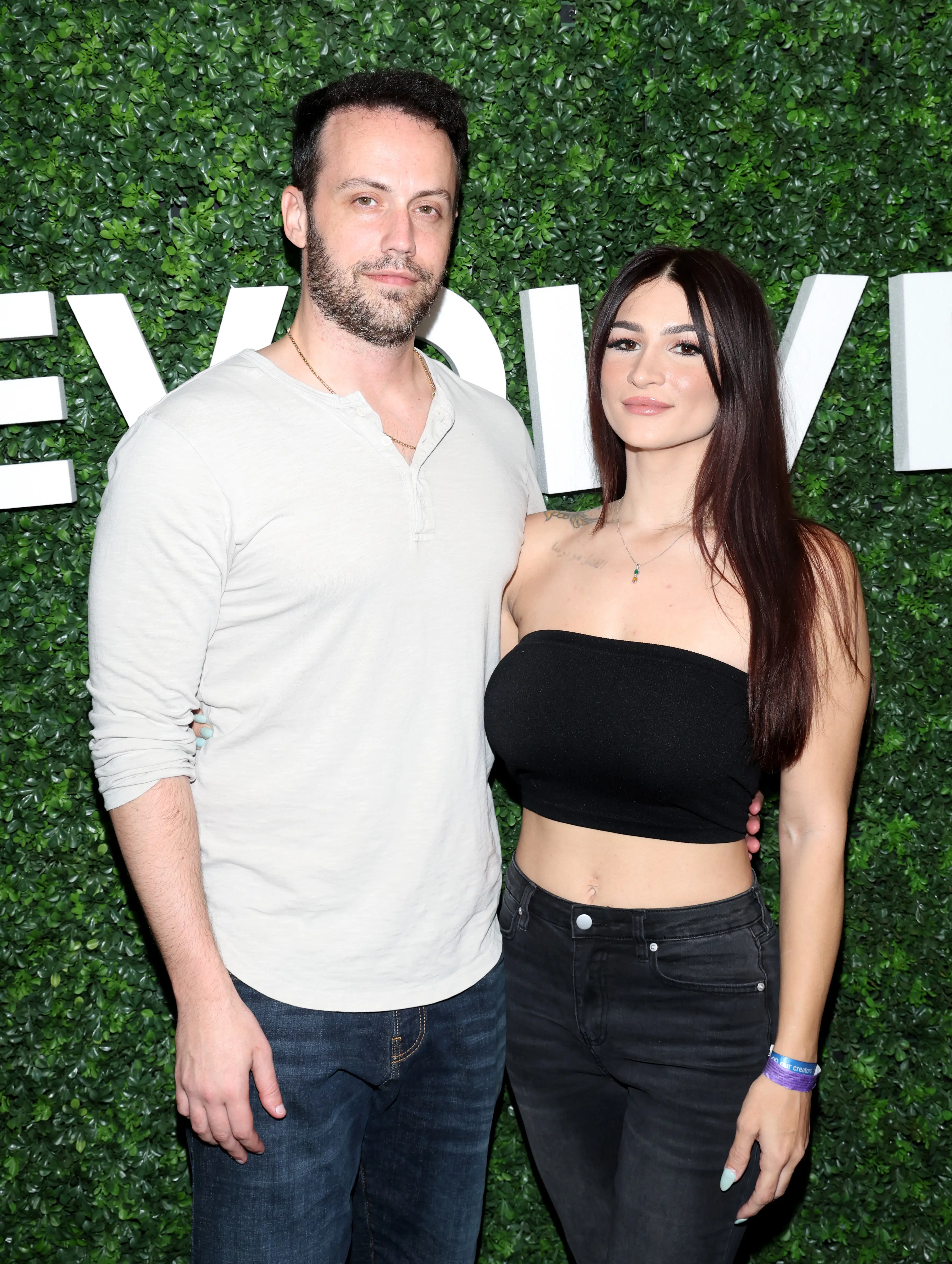 Twitch streamer Fandy and her husband Adam appeared on a livestream as she gave birth (Gabe Ginsberg/Getty Images)