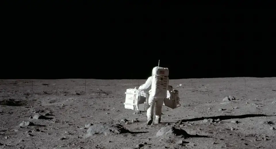 Some don't believe the pictures of moon landings are real. (NASA)
