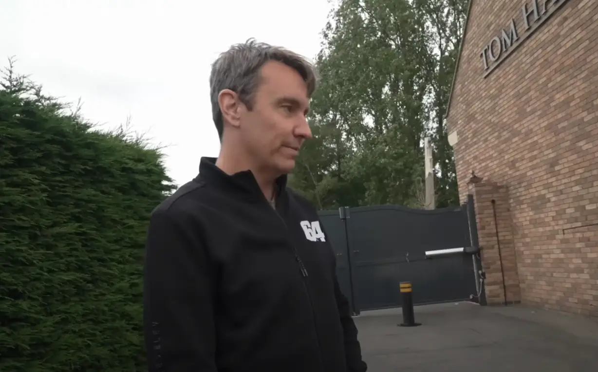 McCann was shocked by the figure (YouTube/Mark McCann)