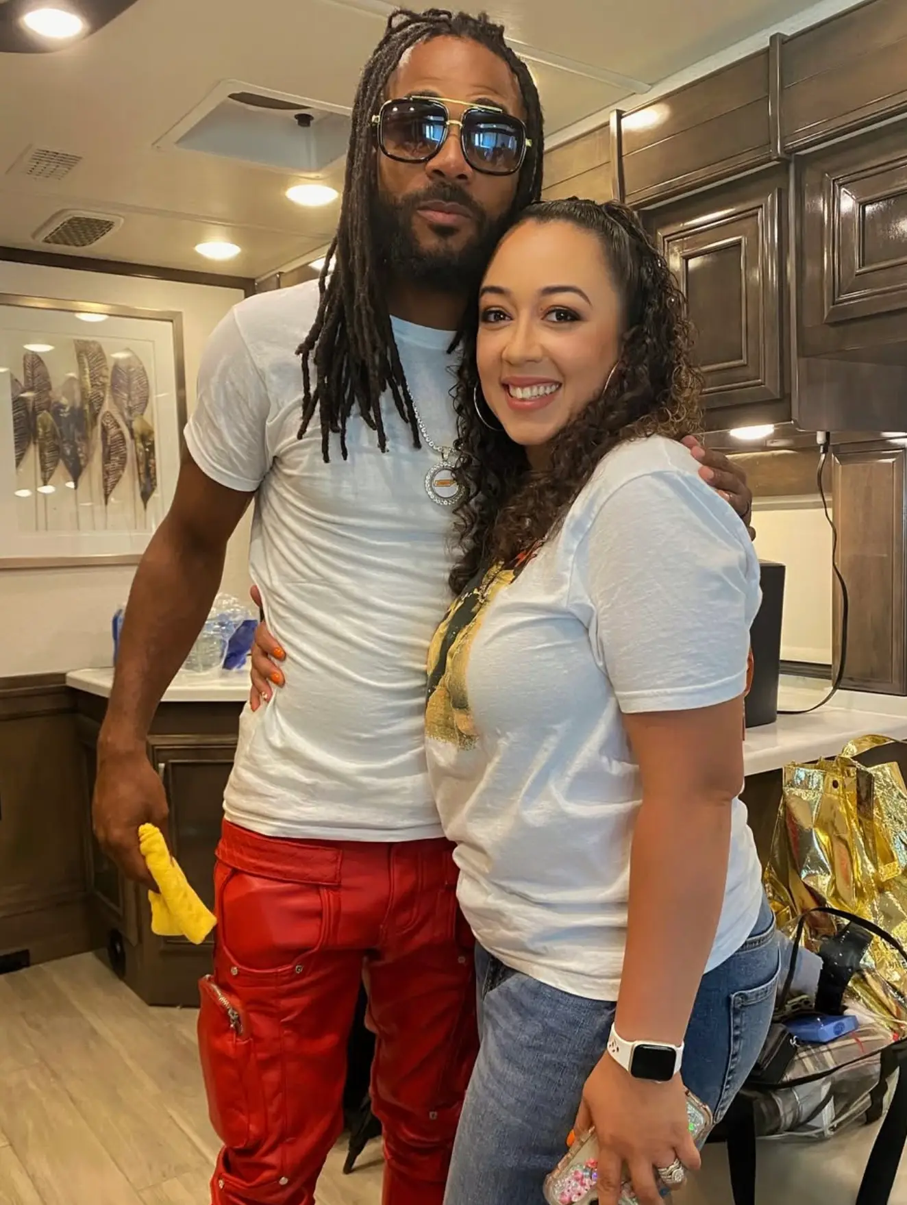 Cyntoia pictured with her husband Jaime (Instagram/@cyntoiabrownofficial)